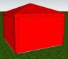 Торговый шатер 3х3 м (красный)