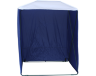 Торговая палатка Митек «Кабриолет» 1,5 x 1,5 м бело-синяя из трубы 18 мм