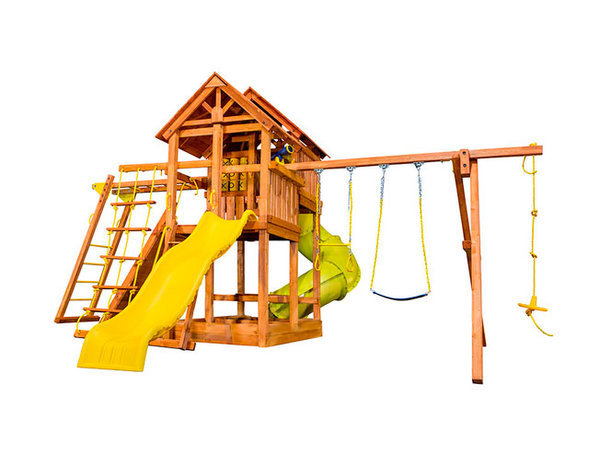 Детская игровая площадка Playgarden SkyFort Deluxe с рукоходом