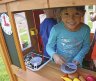 Детский игровой домик Solowave Цветочный люкс