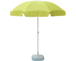 Пляжный зонт складной 2,0 м (желтый)
