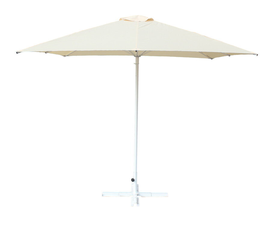Зонт торговый (уличный) 2,5 х 2,5 м (8 спиц) без волана (бежевый)