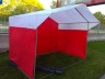 Торговая палатка «Домик» 2,0 х 3,0 м белая из квадратной трубы 20 х 20 мм