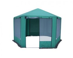 Тент - шатер Митек Пикник-шестигранник зеленый