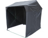 Торговая палатка Митек «Кабриолет» 1,5 x 1,5 м черная из трубы 18 мм