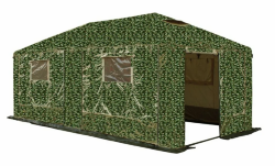 Тент - шатер Митек Пикник-Люкс 3,0 х 6,0 м камуфляж (армейский)