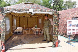 Тент - шатер Митек Пикник-Люкс 3,0 х 6,0 м камуфляж (армейский)
